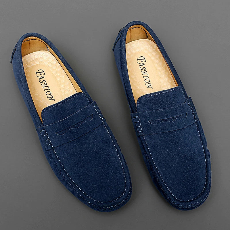 Mocassins en daim