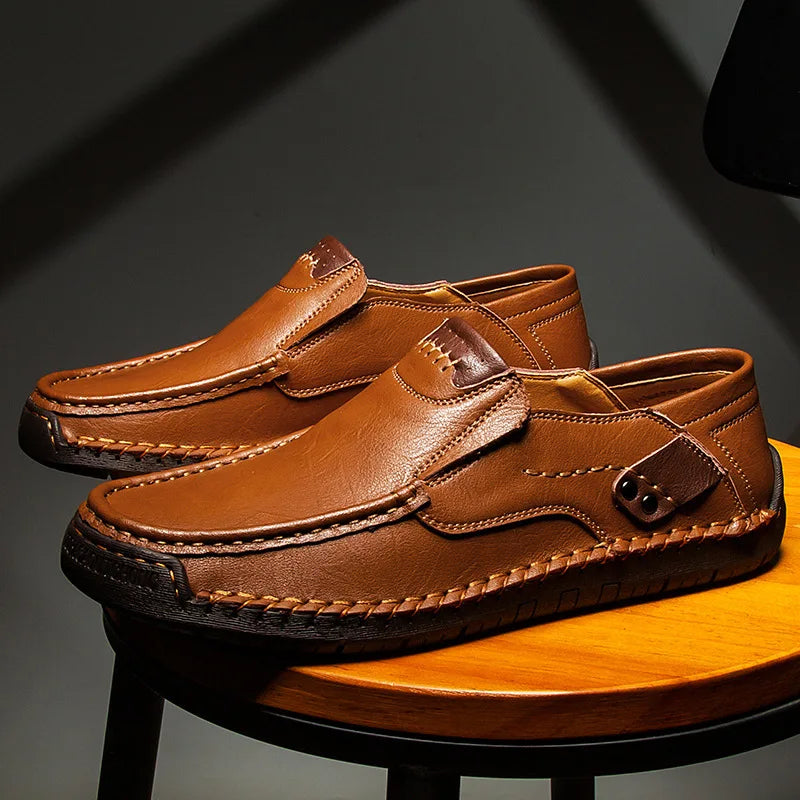 Mocassins en cuir pour homme