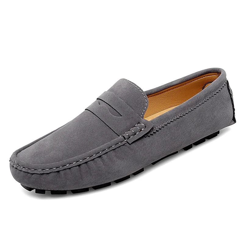 Mocassins en daim