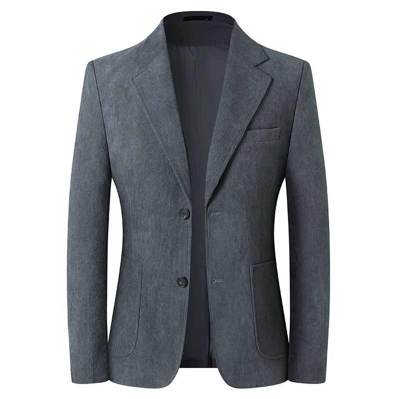 Blazer élégant en velours côtelé