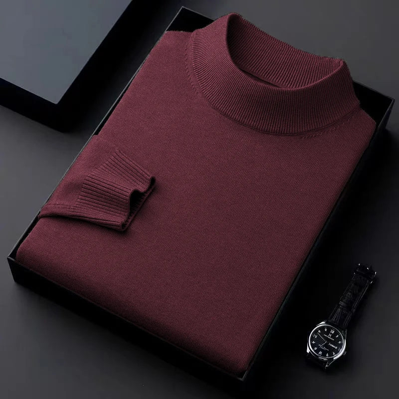 Col roulé chaud haut de gamme