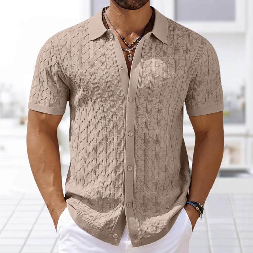 Polo boutonné