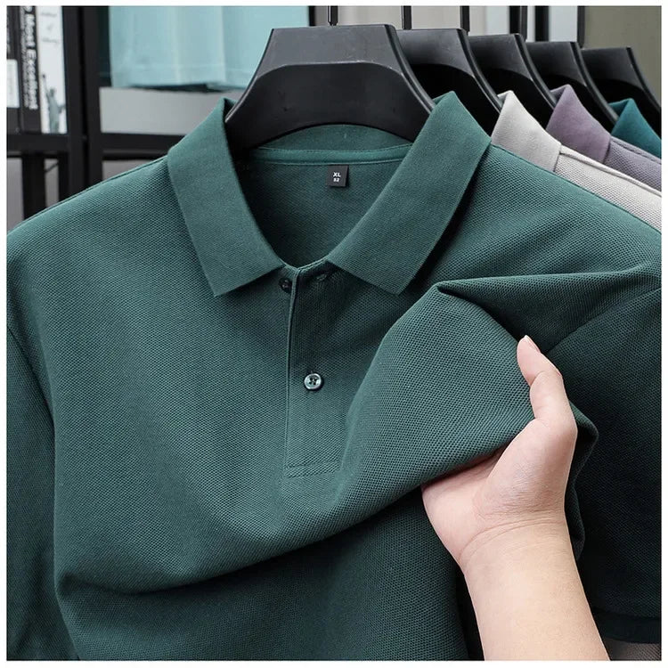 Polo en coton décontracté