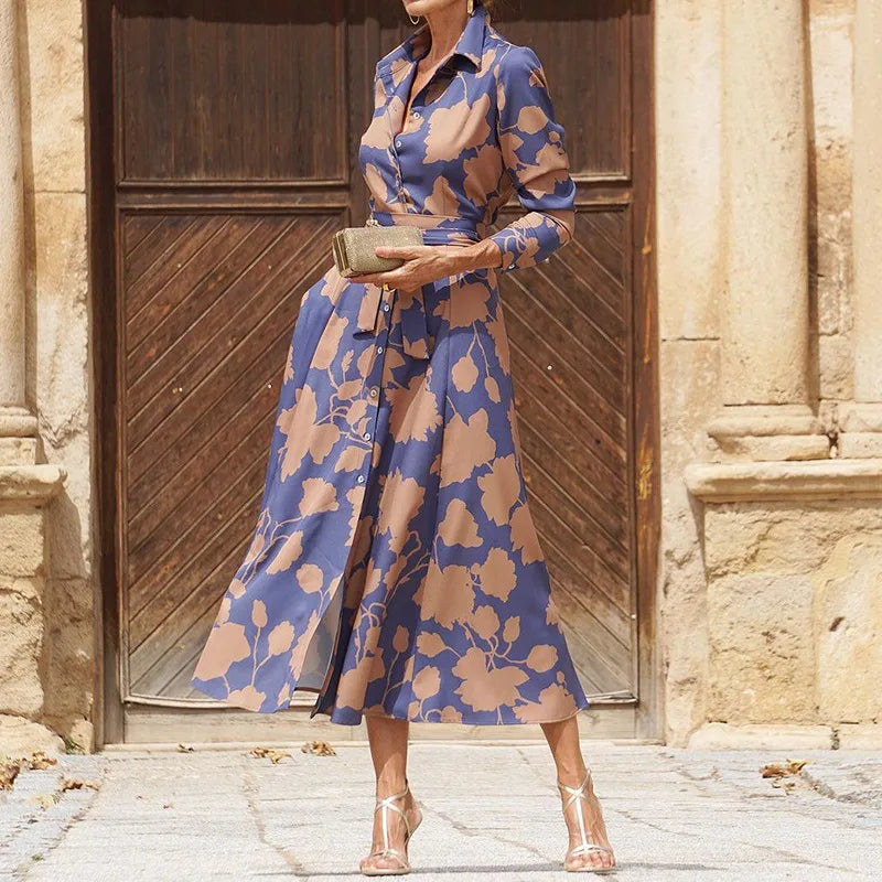 Robe longue de printemps