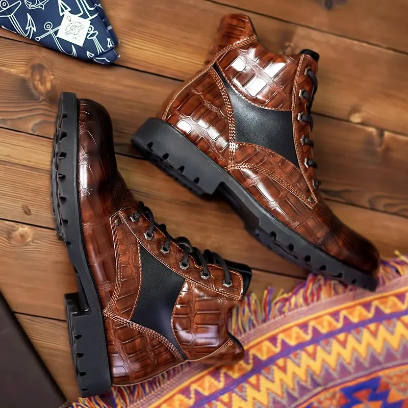 Bottes en cuir Grayson