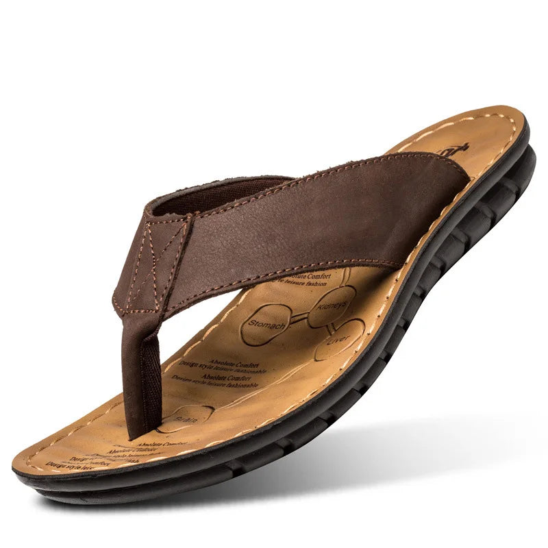 Sandales en cuir pour hommes