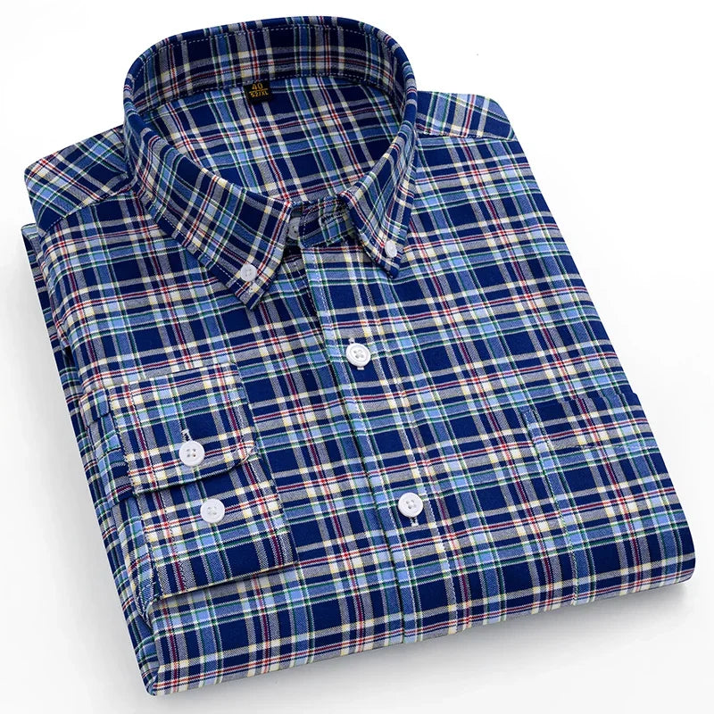 Chemise en coton Oxford