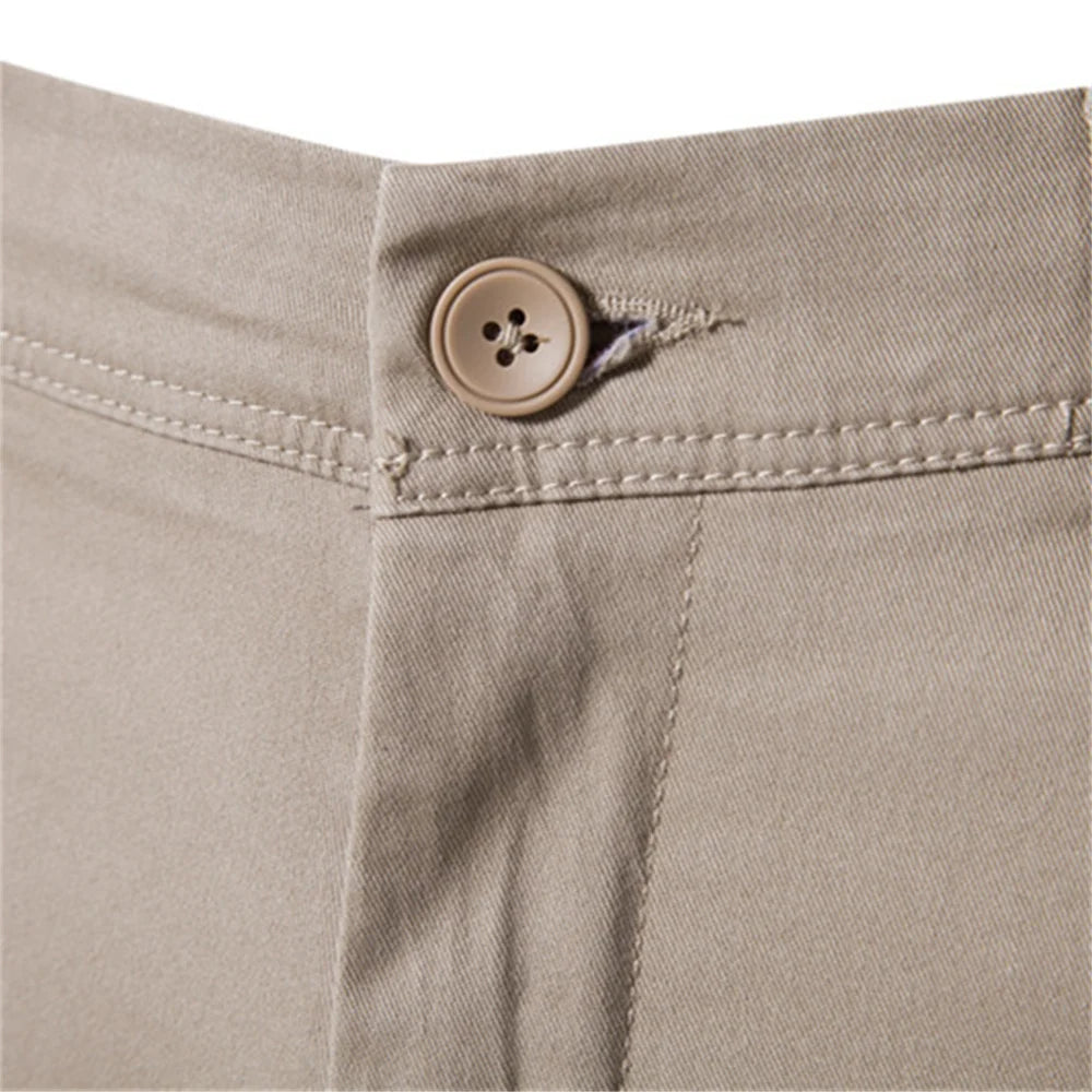 Pantalon en coton décontracté