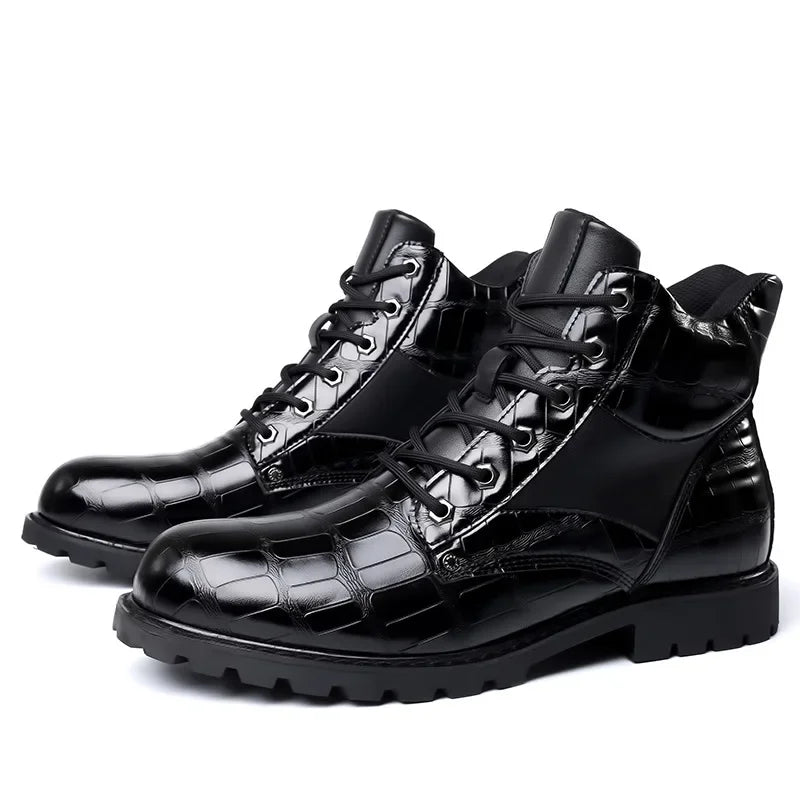 Bottes en cuir Grayson