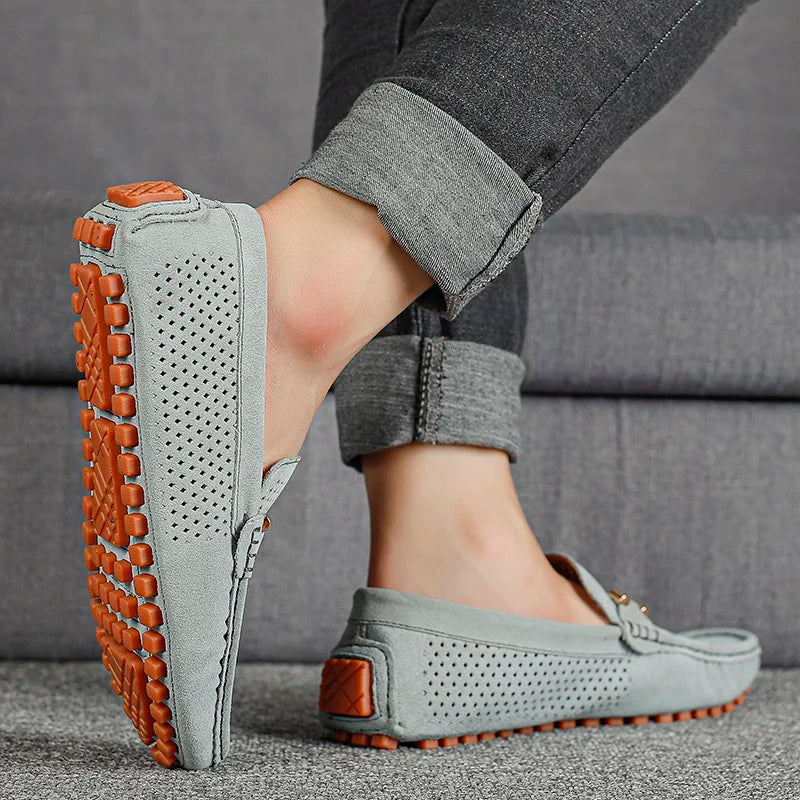 Mocassins respirants