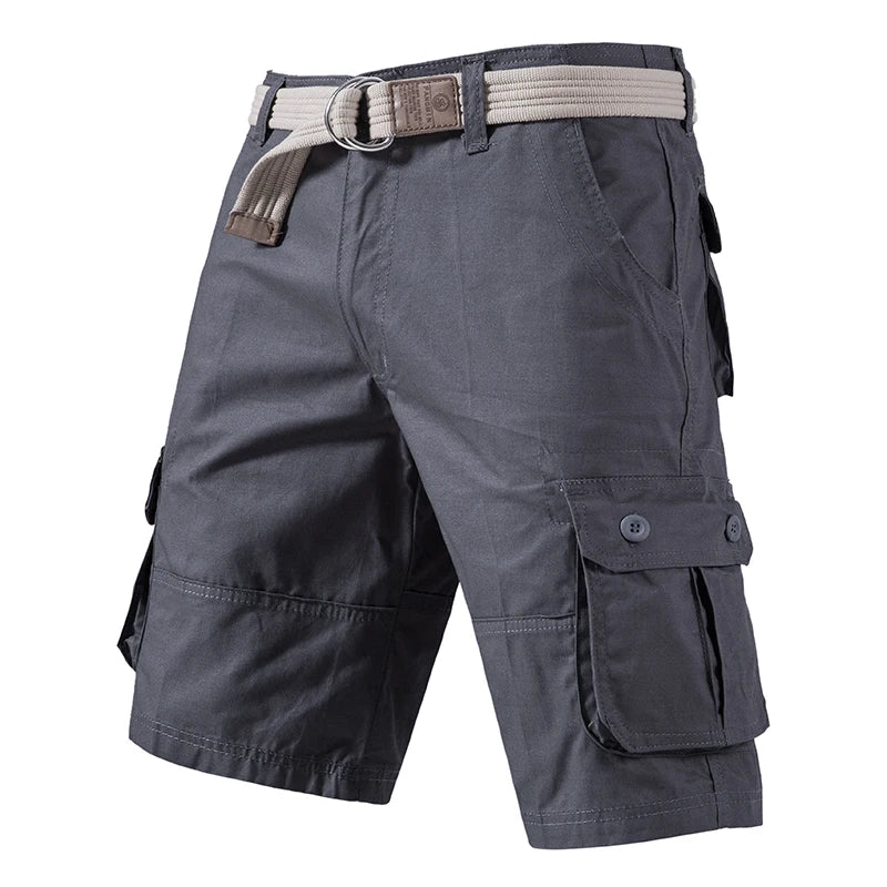 Short cargo à genoux