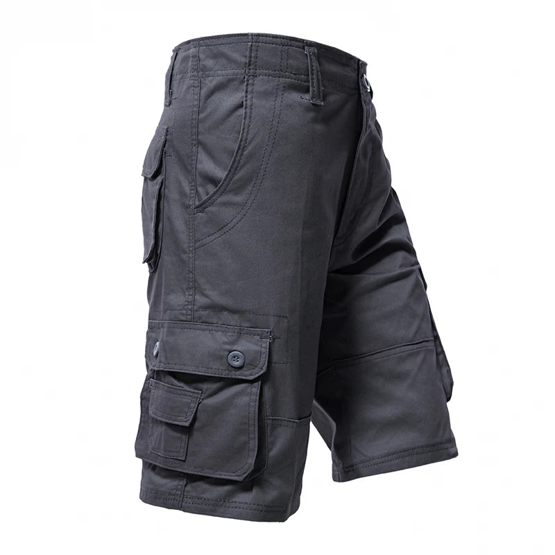 Short cargo décontracté à genoux