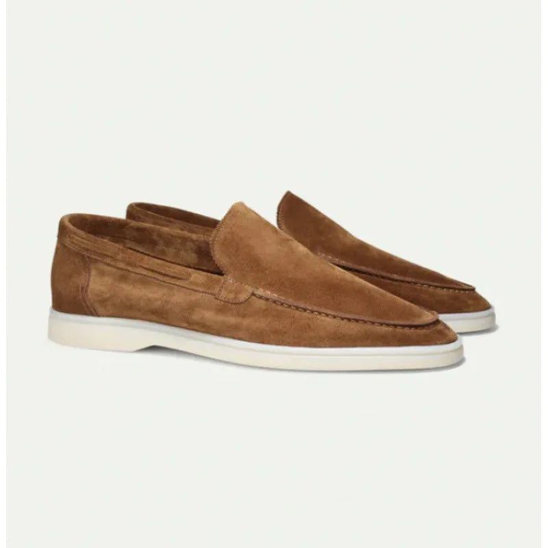 Mocassins en daim de qualité supérieure