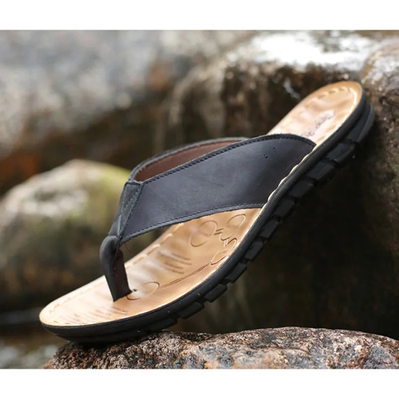 Sandales en cuir pour hommes