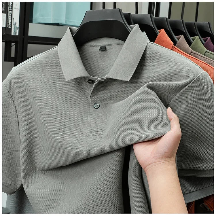 Polo en coton décontracté