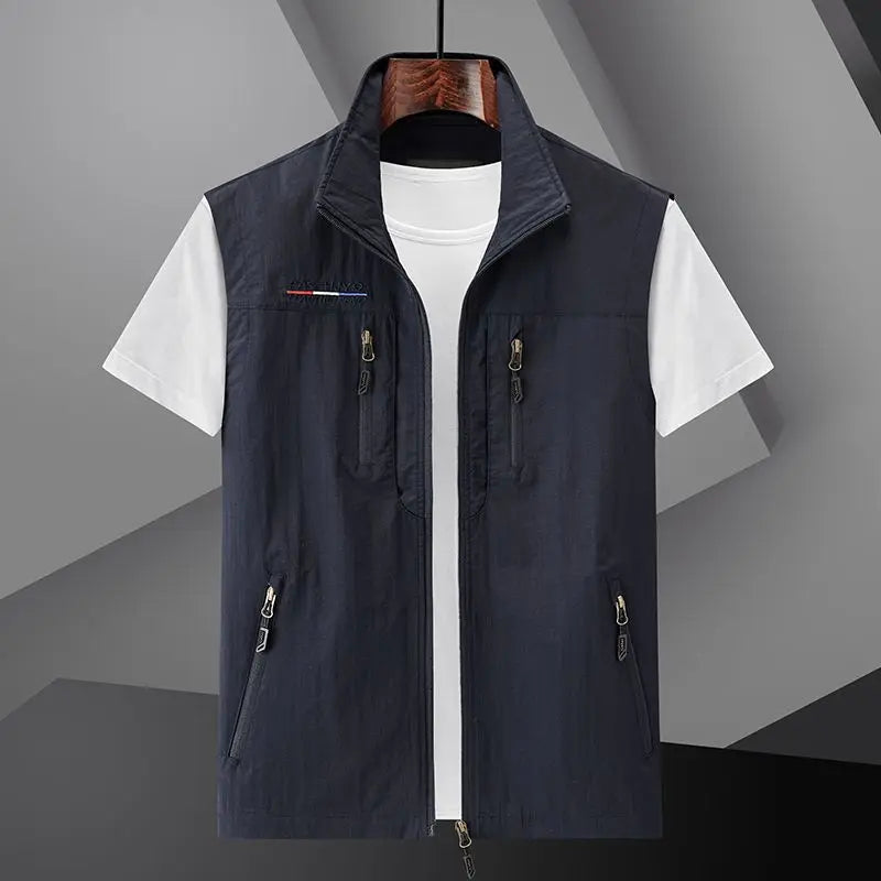 Cardigan imperméable multipoches