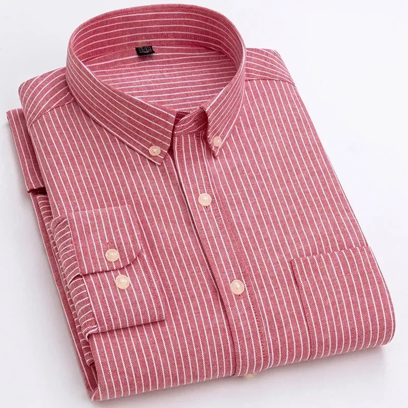 Chemise à manches longues en coton