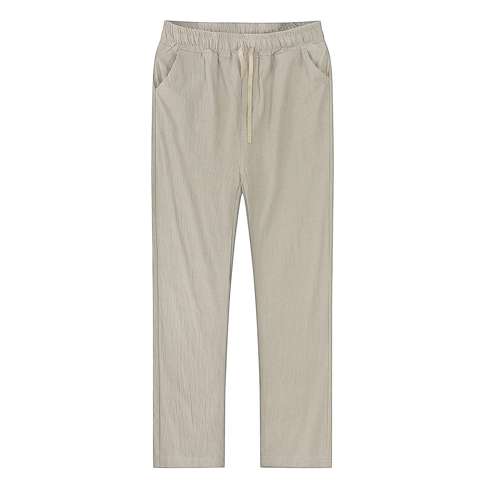 Pantalon en lin respirant
