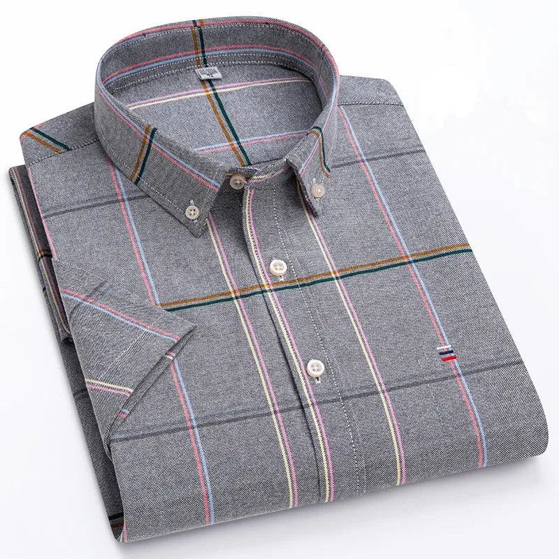 Chemise élégante en coton pour homme
