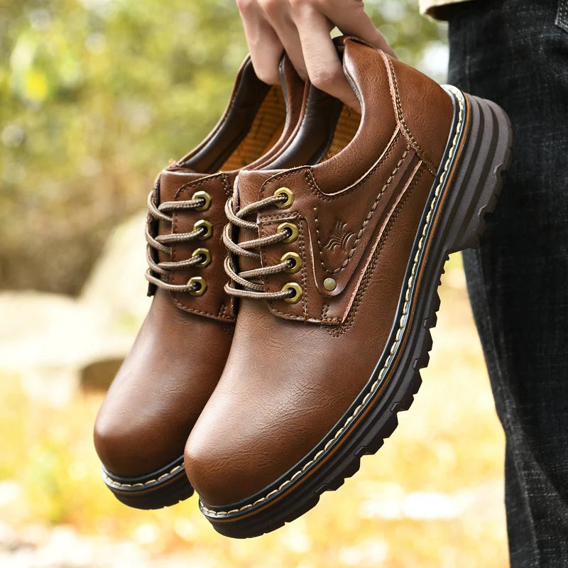Chaussures Oxford en cuir de style britannique