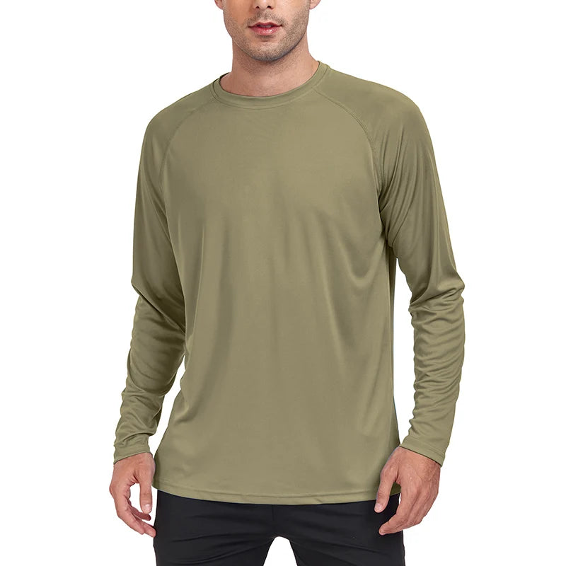 Chemise à manches longues avec protection solaire UV