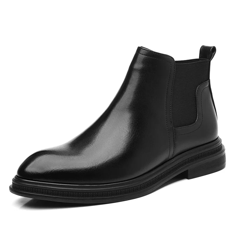 Bottes en cuir pour hommes
