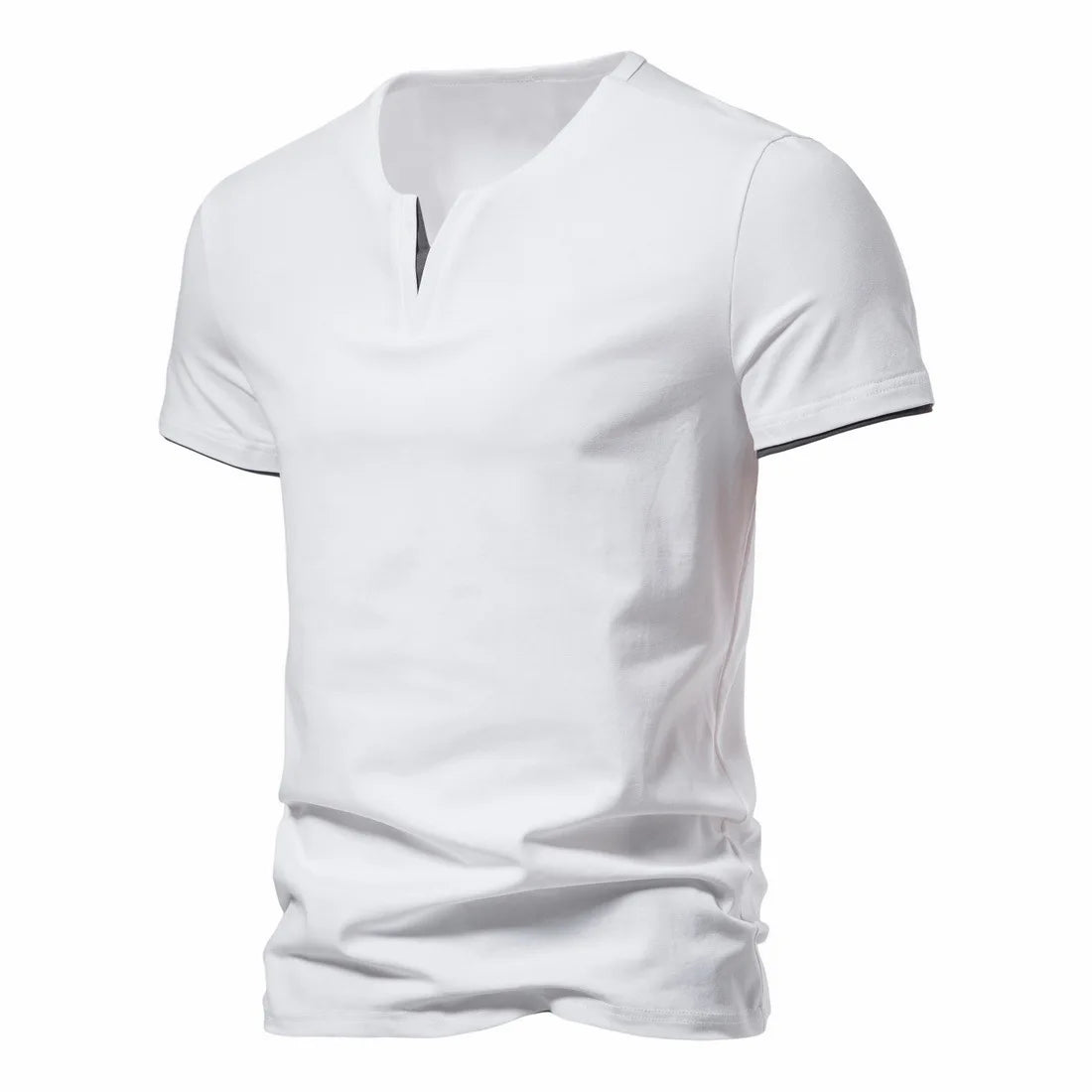 Chemise élégante à col en V