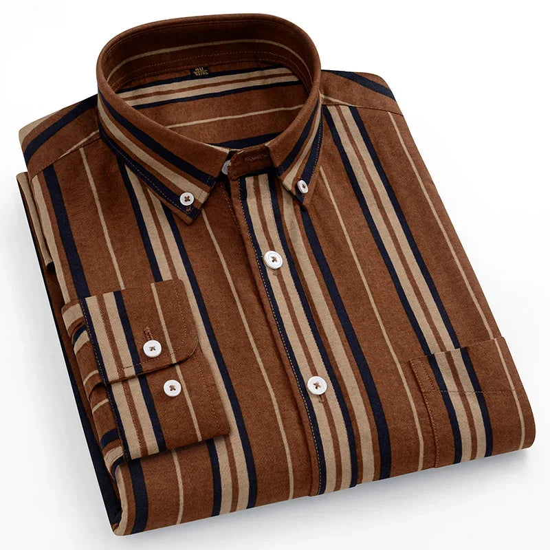 Chemise en coton Oxford