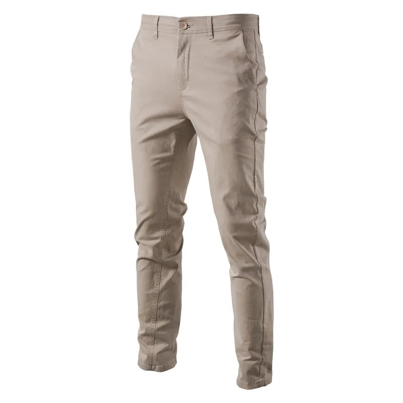 Pantalon en coton décontracté