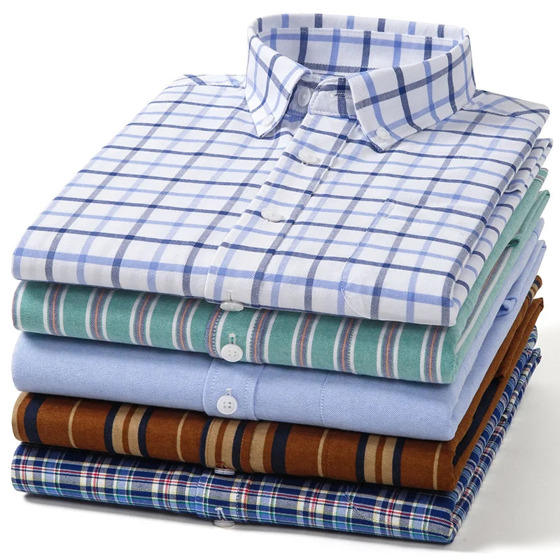 Chemise en coton Oxford
