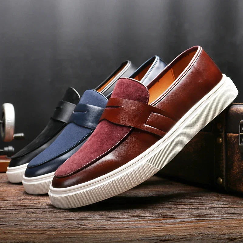 Mocassins en cuir Naples