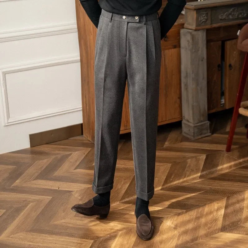 Pantalon chic à taille haute