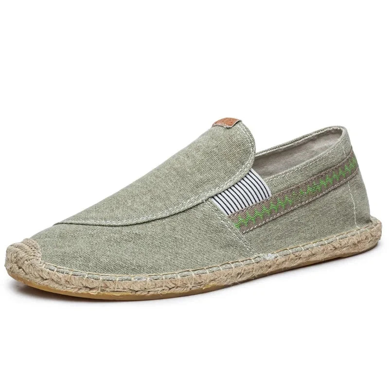 Espadrilles élégantes en lin