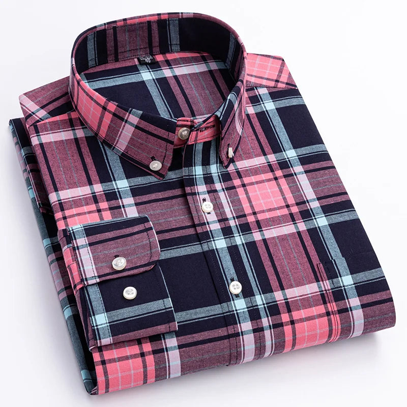 Chemise à carreaux classique