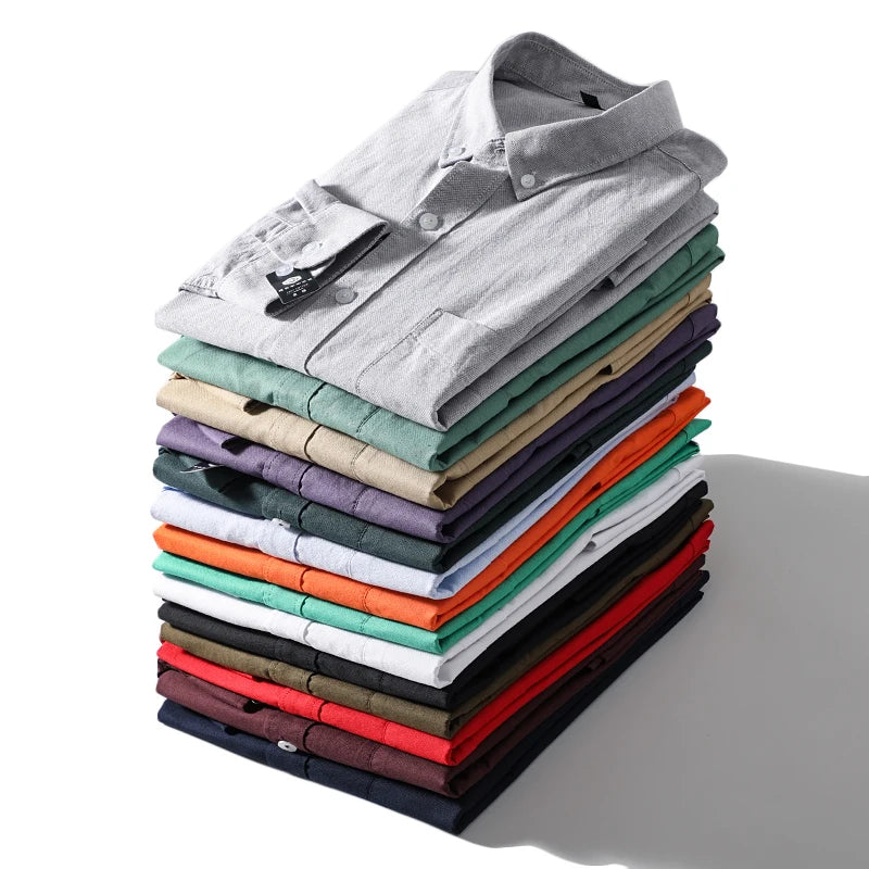 Chemise en coton pour hommes