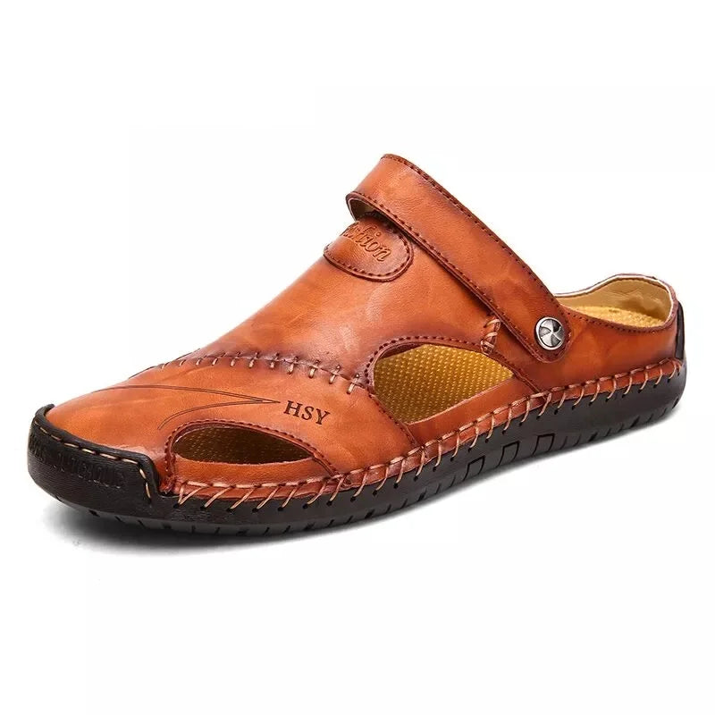 Sandales en cuir classiques