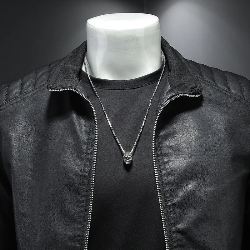 Veste en cuir de première qualité