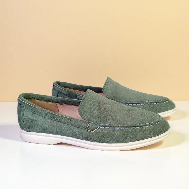 Mocassins en daim de qualité supérieure