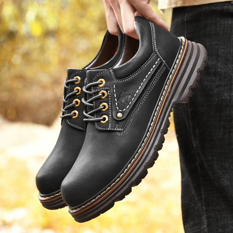 Chaussures Oxford en cuir de style britannique