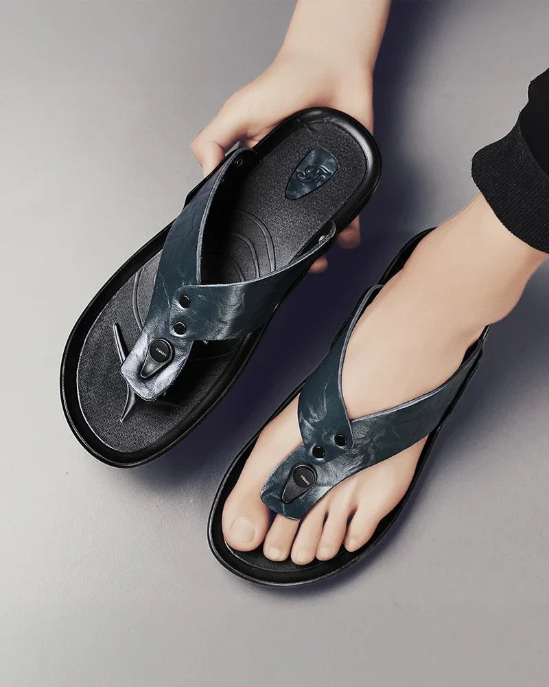 Sandales en cuir élégantes