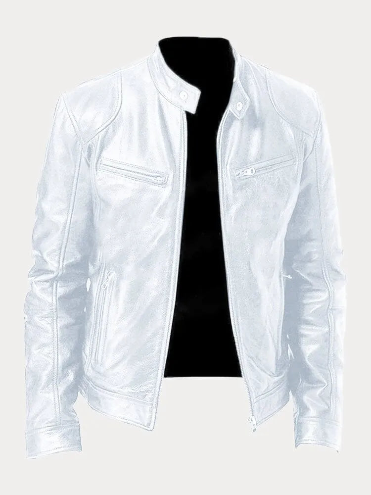 Veste en cuir