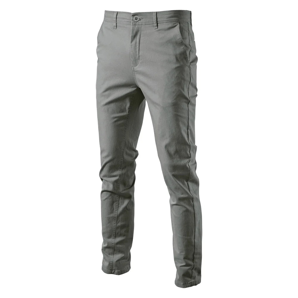Pantalon en coton décontracté