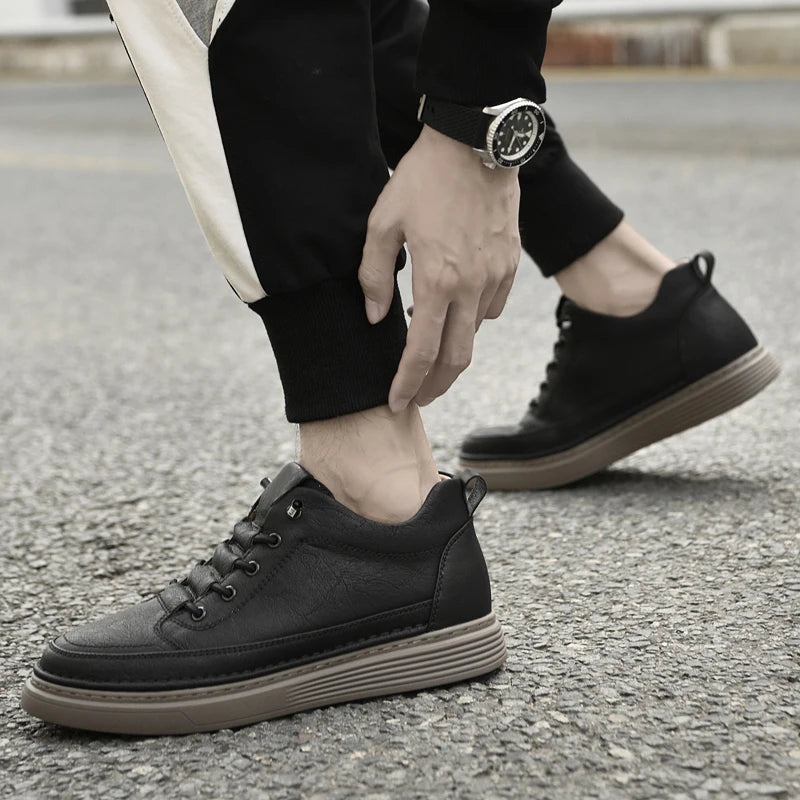 Chaussures Oxford élégantes en cuir haut de gamme