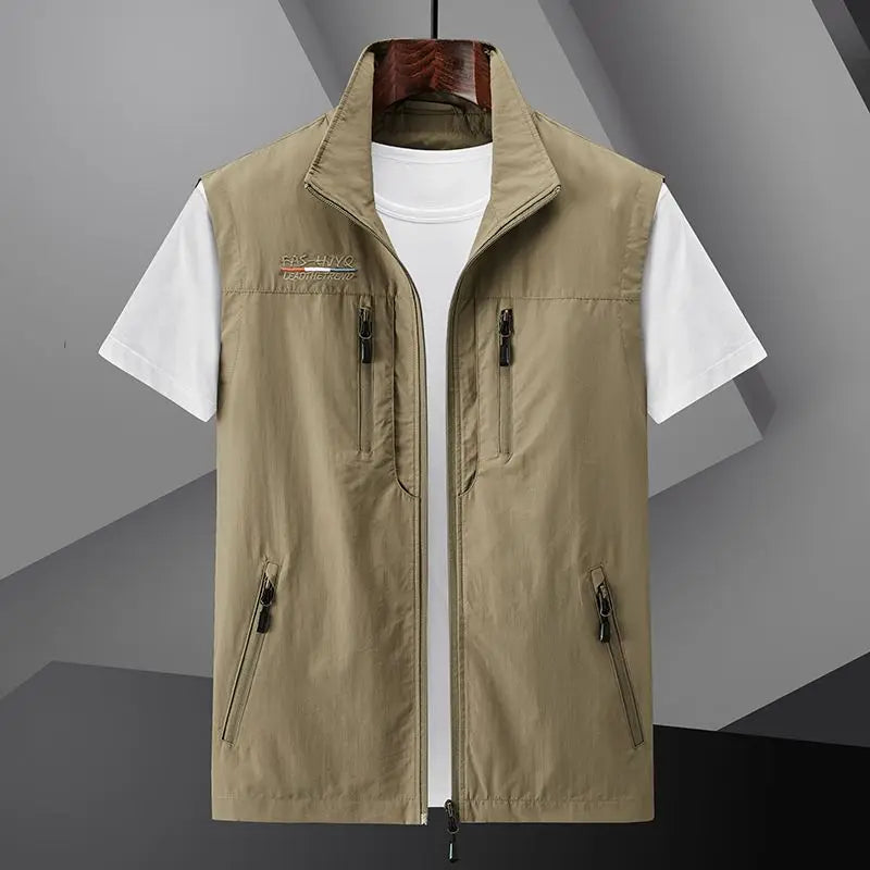 Cardigan imperméable multipoches