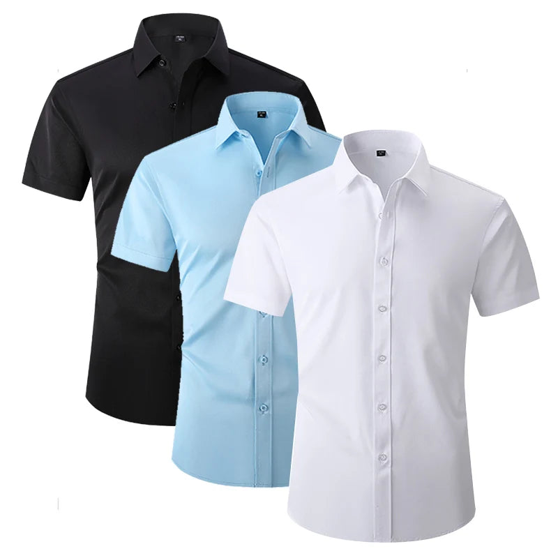 Chemise décontractée à manches courtes