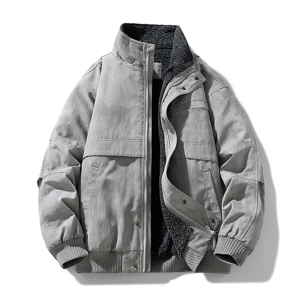 Élégante doudoune doublée polaire