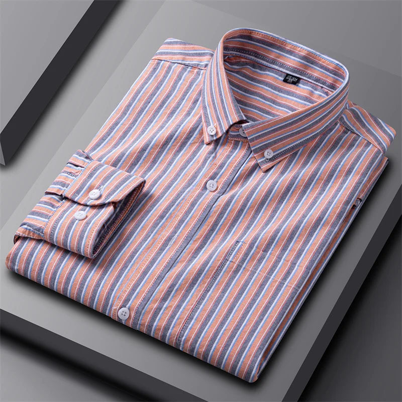 Chemise Oxford chic pour hommes