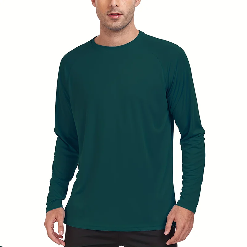 Chemise à manches longues avec protection solaire UV