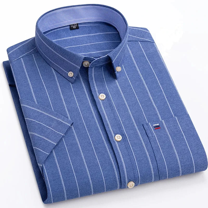 Chemise élégante en coton pour homme