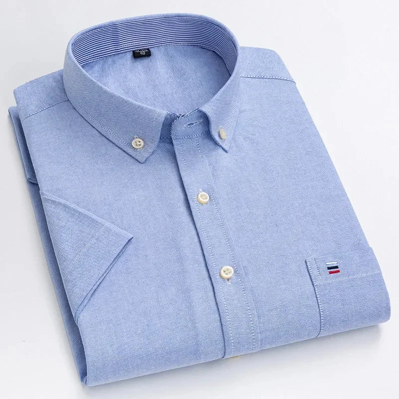 Chemise élégante en coton pour homme